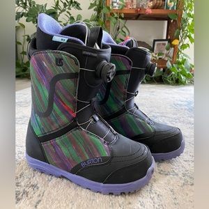Women’s Burton starstruck Boa snowboard boots size 8.5